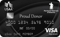 Paralyzed Veterans of America USAA Rewards™ Visa Signature® Card