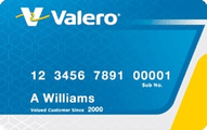 Valero Credit Card card image