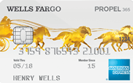 Wells Fargo Propel 365 American Express Card - Credit Card